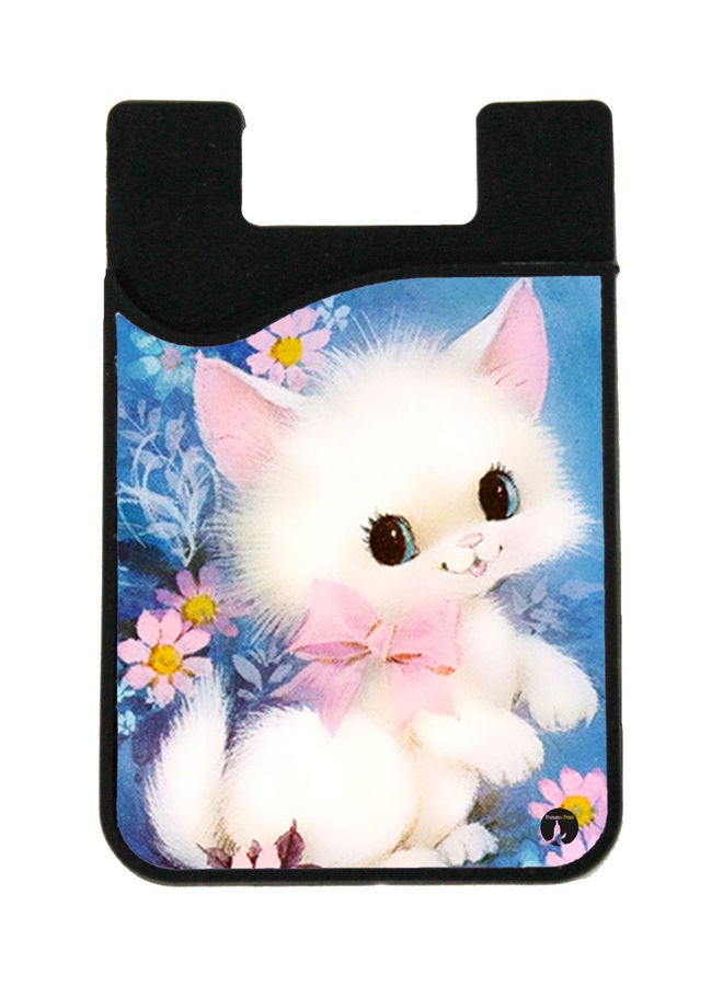 BP - Lovely Cat Printed Wallet Card Holder Multicolour - Image 1