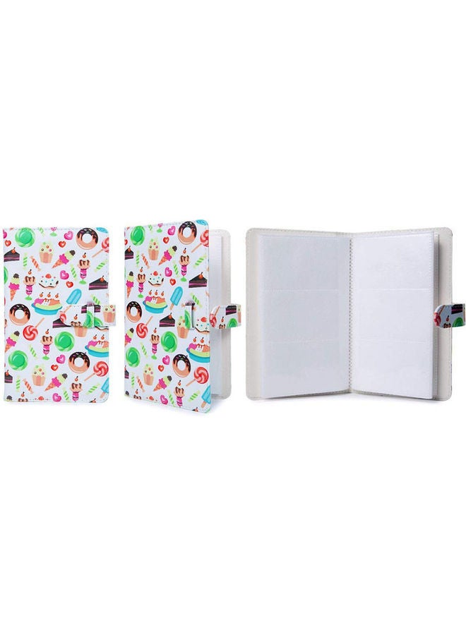 O Ozone 96-Pockets Mini Wallet Photo Album Multicolour 20cm - Image 2