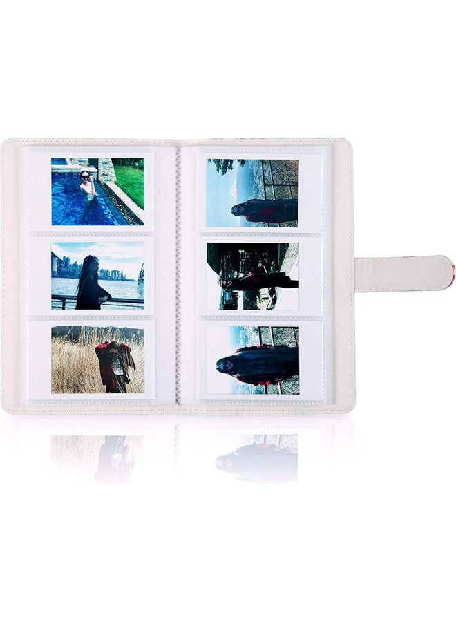 O Ozone 96-Pockets Mini Wallet Photo Album Multicolour 20cm - Image 3