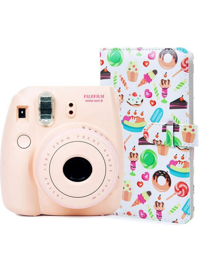O Ozone 96-Pockets Mini Wallet Photo Album Multicolour 20cm - Image 4