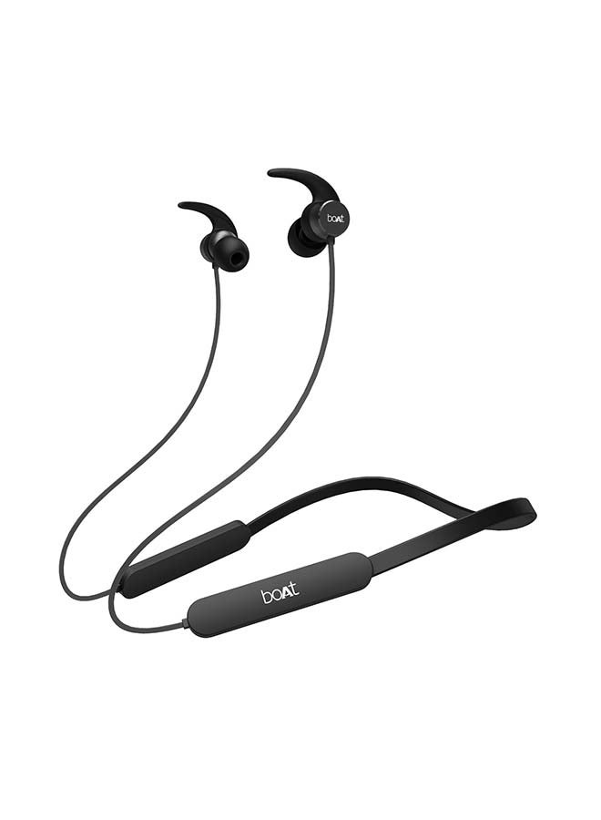 boAt In Ear Bluetooth Neckband Active Black  - Image 1