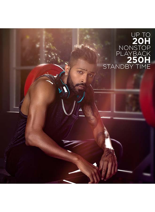 بوات Wireless Over Ear Headphones Furious Blue - Image 2