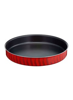 Tefal Les Specialistes Round Oven Dish Set Of 2 Kebbe Red/Black 30+28cm Red/Black 30+28cm  - Image 2