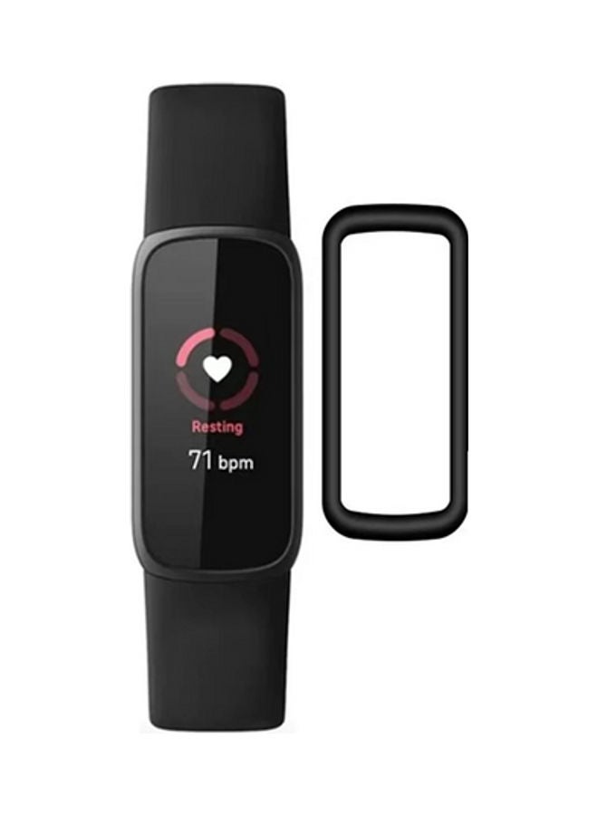 FITME Pack Of 4 3D Screen Protector For Fitbit Luxe Black  - Image 1