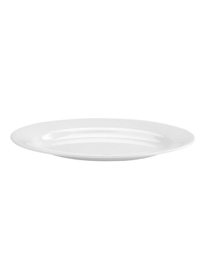 DELCASA Melamine Oval Tray White 12inch  - Image 4
