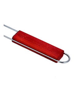 DELCASA Fish Grill Barbecue Net Basket Silver/Red 65x15cm  - Image 5