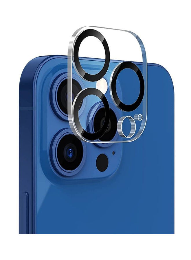Generic - 3D Curved Tempered Glass Camera Lens Protector Compatible With IPhone 13 Pro Clear - Image 1