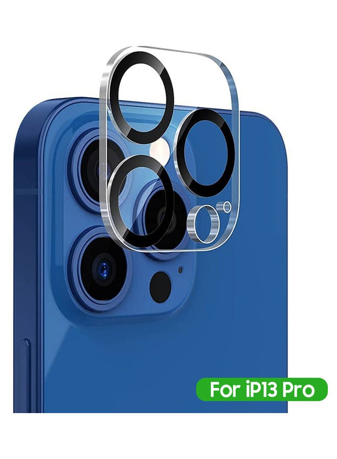 Generic - 3D Curved Tempered Glass Camera Lens Protector Compatible With IPhone 13 Pro Clear - Image 1
