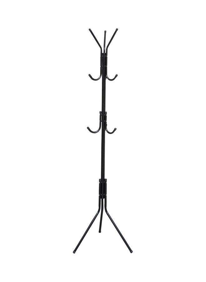 Hook Coat Hanger Clothes Stand Black 61 x 45 x 175cm - v1634797167/N51491081A_1