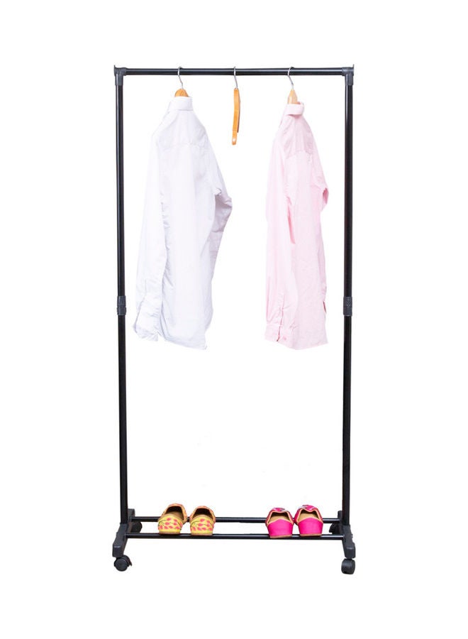 دبيلو تي- إيزي كير قضيب ملابس متعدد الاستعمالات مع رف سفلي متعدد الألوان 74.5 X 41.5 X 157سم - Image 1