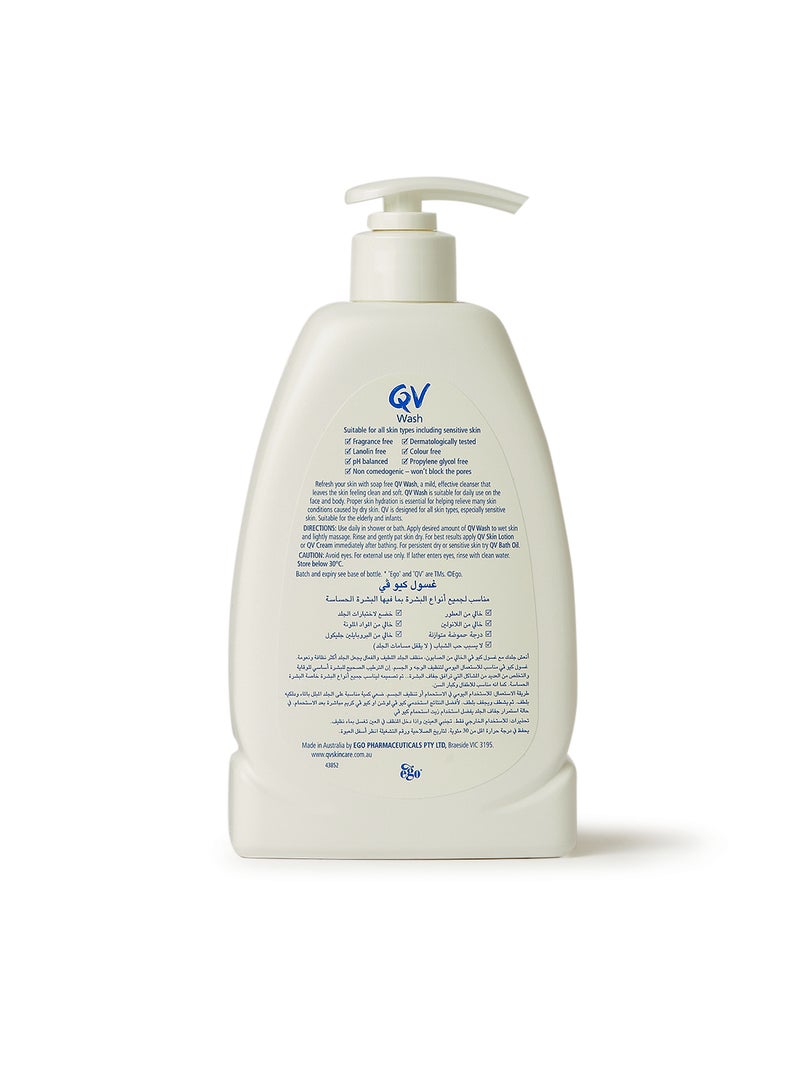 Wash Refresh Soap Free  QV_148 500ml