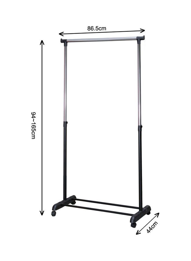 دبيلو تي- إيزي كير علاقة ملابس متعددة الأغراض من البلاستيك والفولاذ متعدد الألوان 86.5 X 44 X 94سم - Image 2
