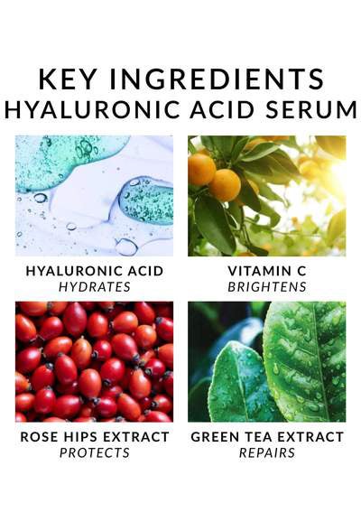 OZ Naturals Hyaluronic Acid Serum 30ml  - Image 3