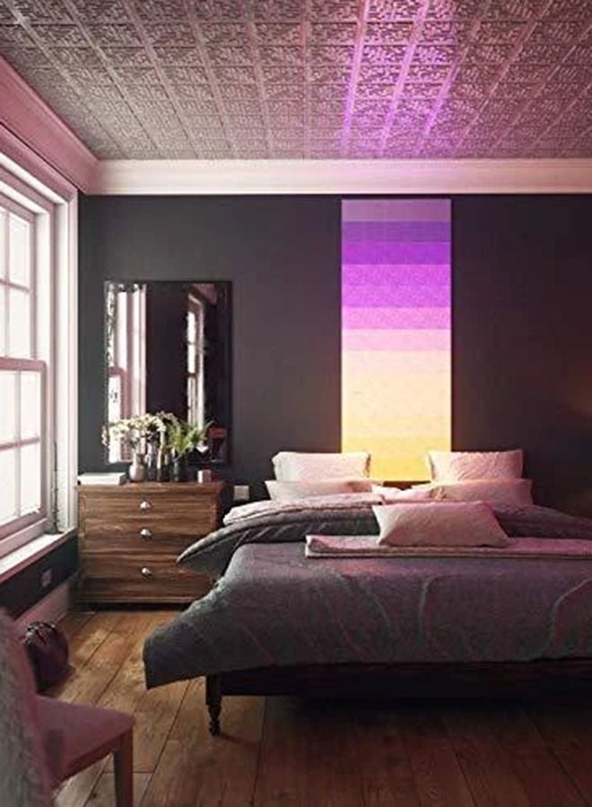 Nanoleaf - Pack Of 9 Canvas Square Expansion Touch And Rhythm Sensitive LED Light Panels Multicolour - Image 1