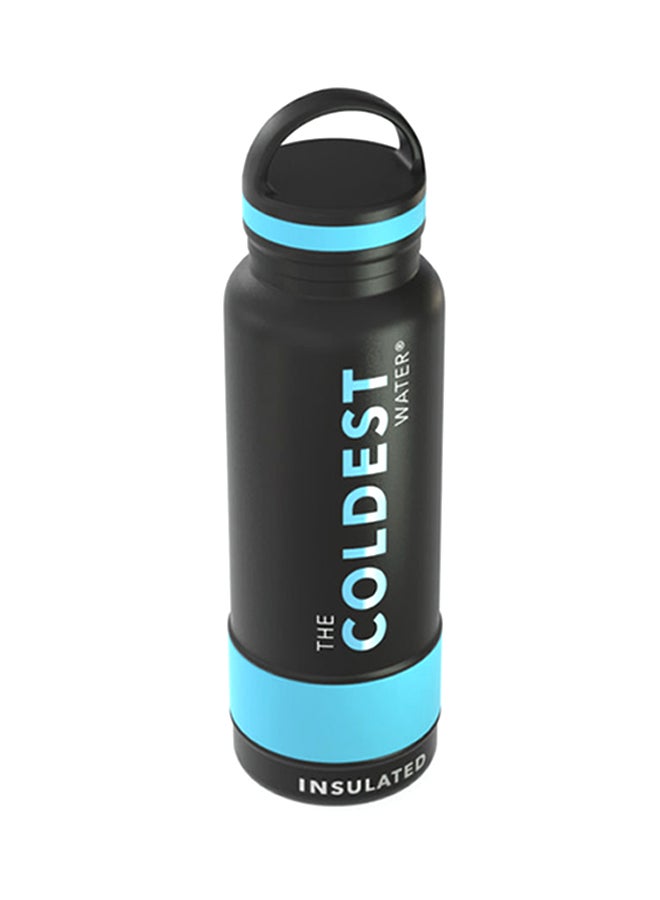 THE COLDEST WATER Premium Water Bottle Black - Image 3