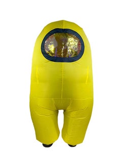 Among Us Inflatable Adult Costume Yellow  10512  - Image 1