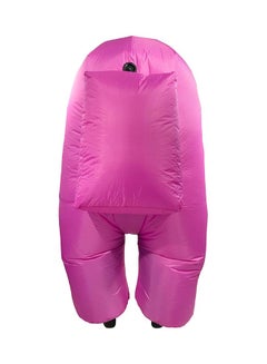 Among Us Inflatable Adult Costume Pink     10514  - Image 2