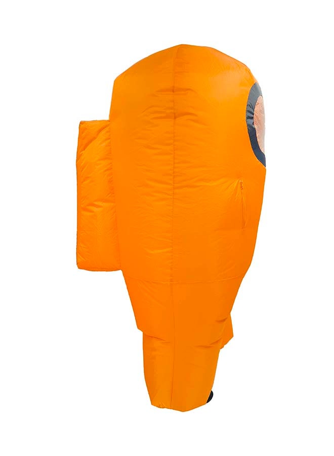 Among Us - Inflatable Child Costume Orange            10535 - Image 1