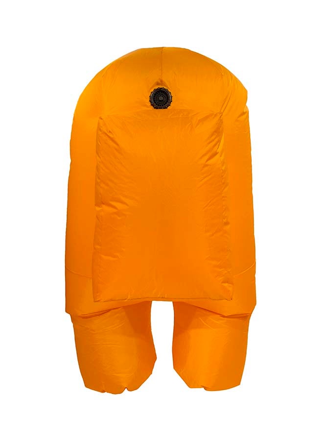 Among Us - Inflatable Child Costume Orange            10535 - Image 1