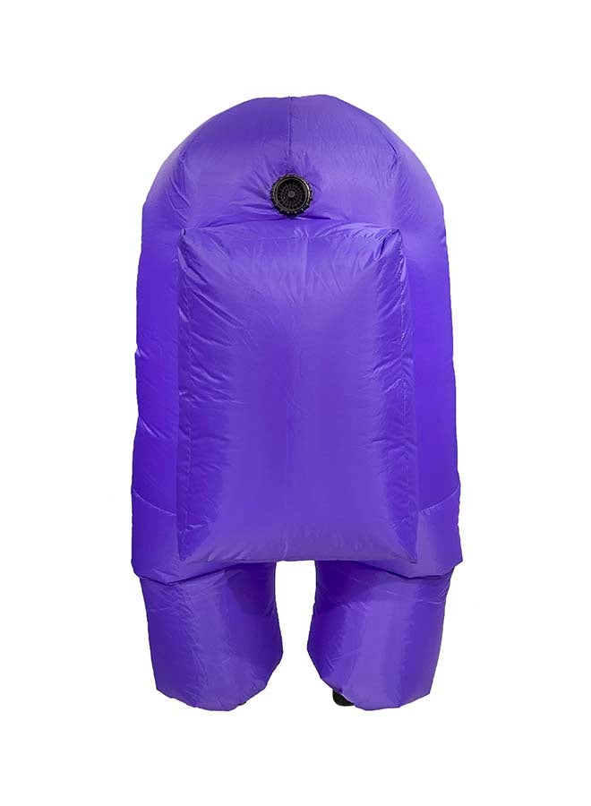 Among Us Inflatable Child Costume Purple     10539 - Image 2