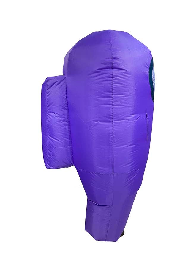 Among Us Inflatable Child Costume Purple     10539 - Image 3
