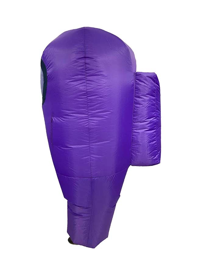 Among Us Inflatable Child Costume Purple     10539 - Image 4