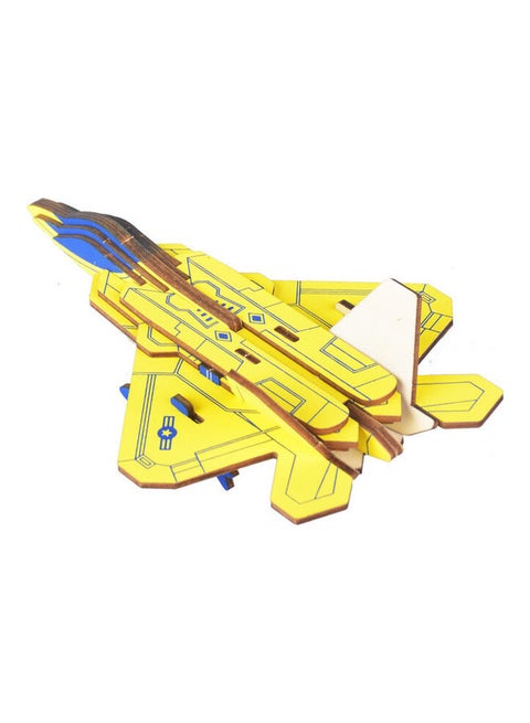 DIY 3D Wooden Puzzle- Lockheed Martin F-22 Raptor 17.0x21.0x0.6cm