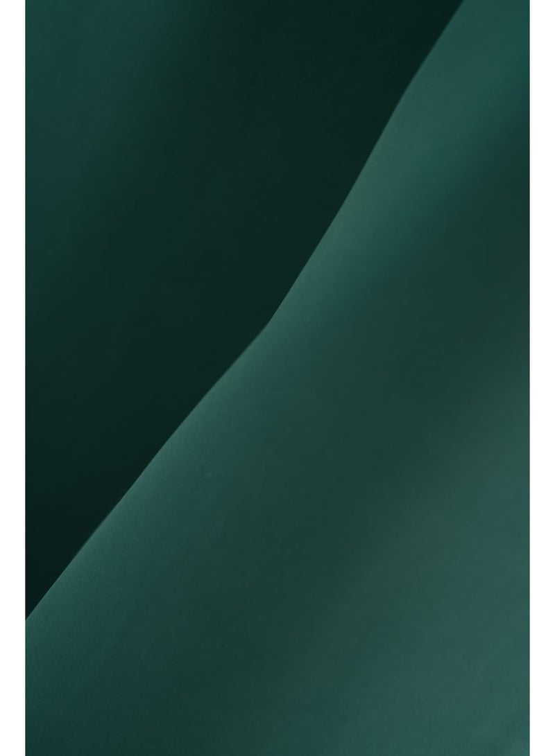 Aila Women's Plain Casual Silky  Pants Green  - Image 5