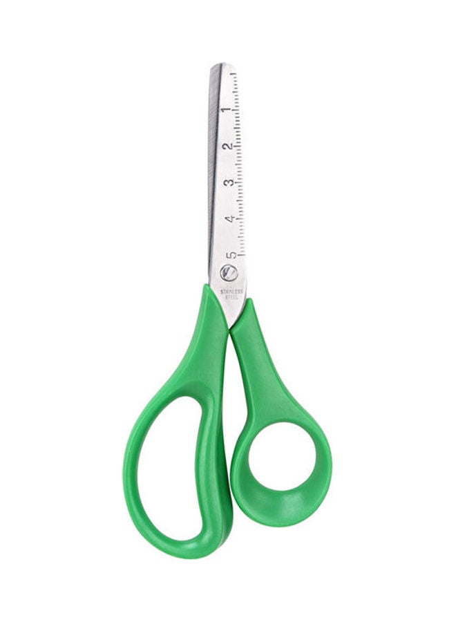 Brons Student Scissors Green 