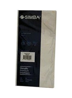 Simba envelope metalic premuim kapas Black 