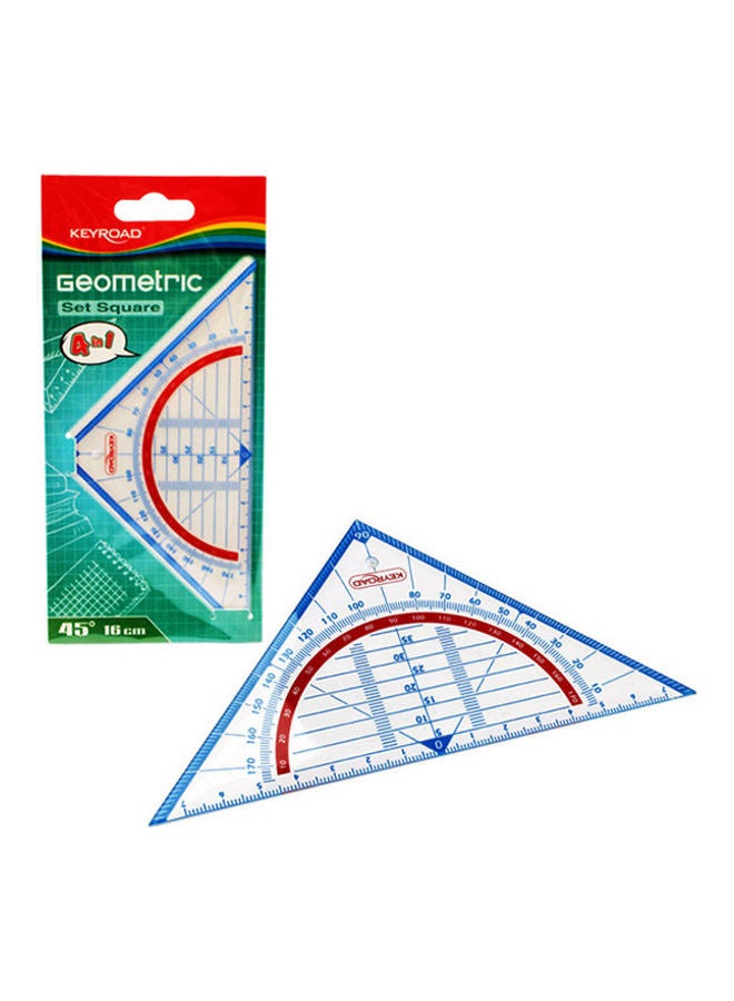 Keyroad keyroad geometric set square 4in1 KR971446 Multicolour 