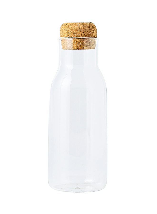 Shuer Storage Bottle Clear 5.8x8.5x25cm - Image 1