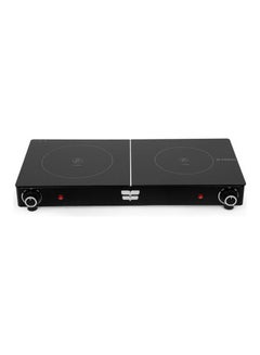 Fresh Freestanding Ceramic Hob 2 Burners - 2800 W 500013424 Black 