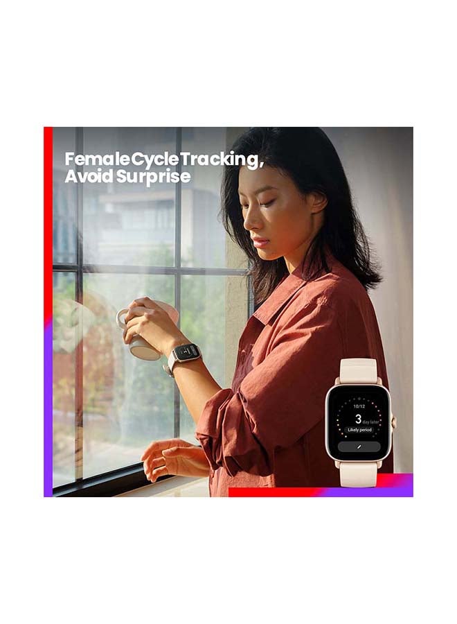 Amazfit - GTS 3  Ultra HD AMOLED Display Smartwatch Terra Rosa - Image 1