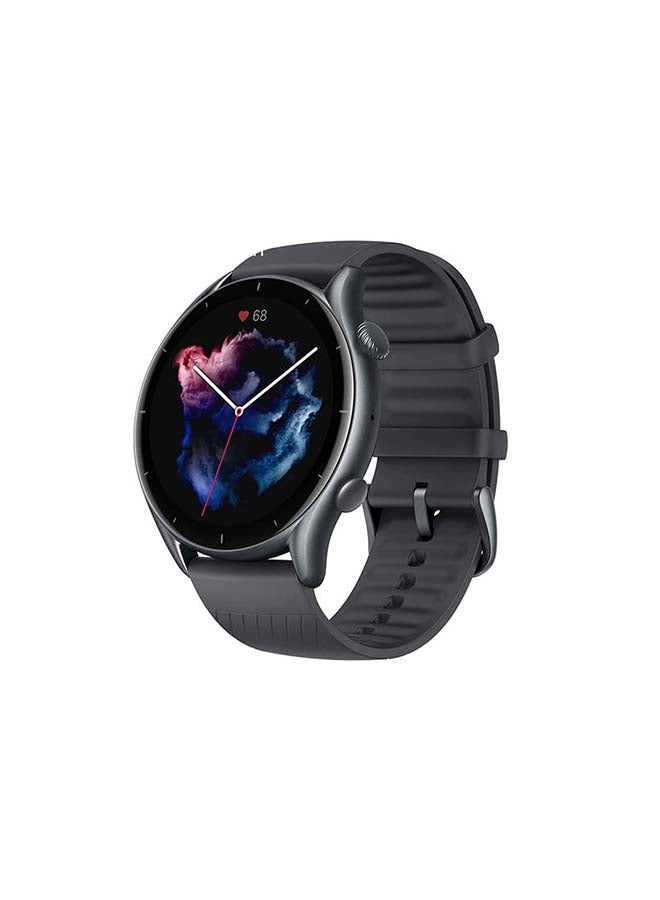 Amazfit - GTR 3  Ultra HD AMOLED Display Smartwatch Thunder Black - Image 1