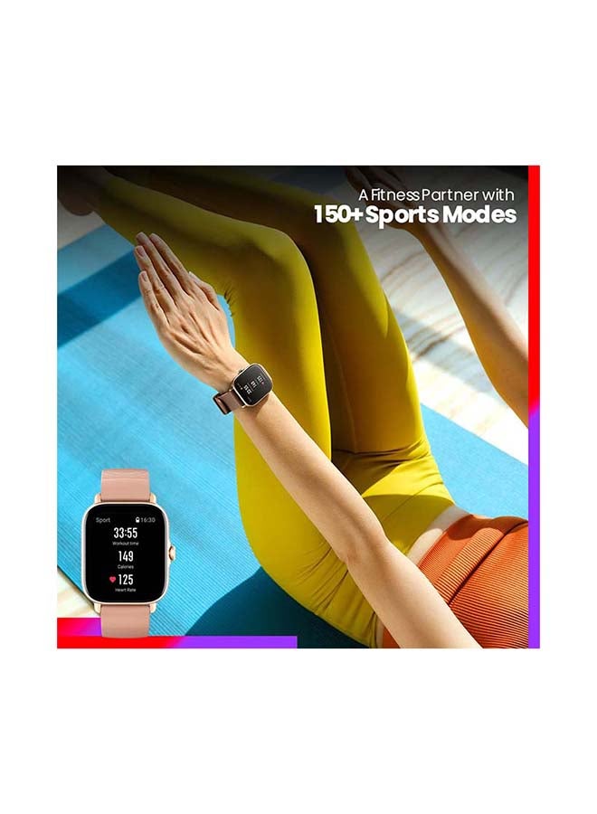 Amazfit - GTS 3  Ultra HD AMOLED Display Smartwatch Terra Rosa - Image 1