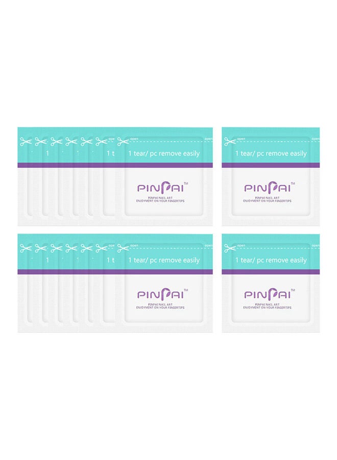 Pinpai - 100-Piece Environmental Remover Pad Clear - Image 1