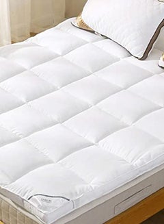 Maestro Soft Material Mattress Topper Fabric White 100x200cm  - Image 2