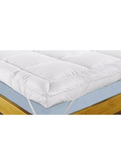 Maestro Soft Material Mattress Topper Fabric White 100x200cm  - Image 3