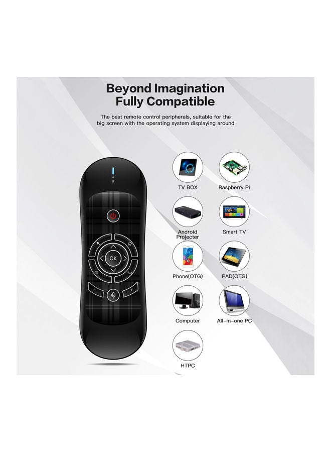 Wechip R2 Remote Control Mouse IR Smart Remote Control Mini Keyboard Black - Image 5