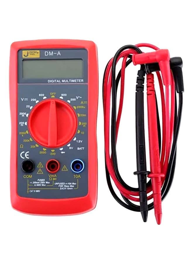 Jetech Digital Multimeter Grey/Red