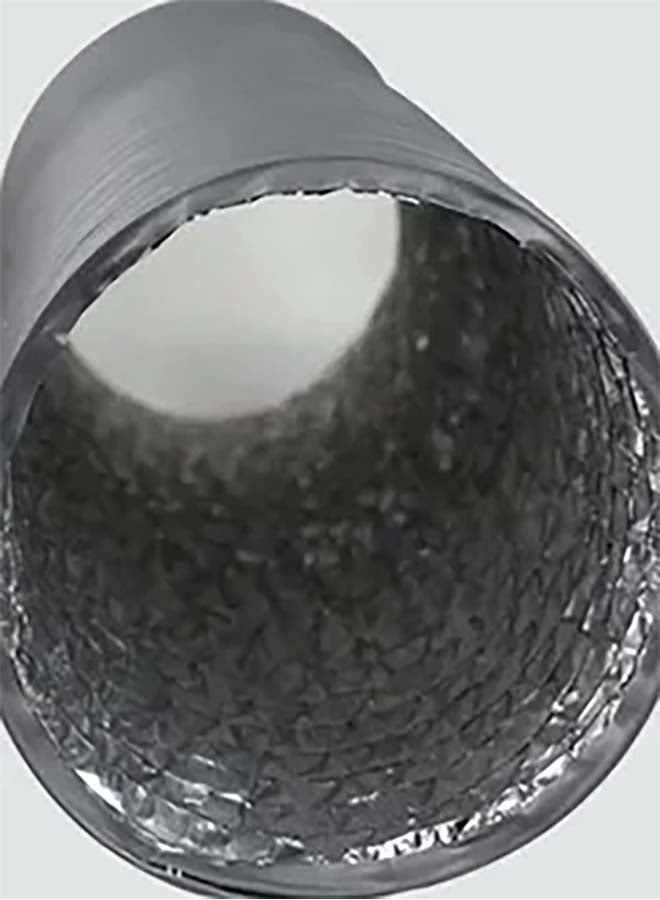 عام أنبوب مرن غير معزول فضي 6بوصة - Image 2