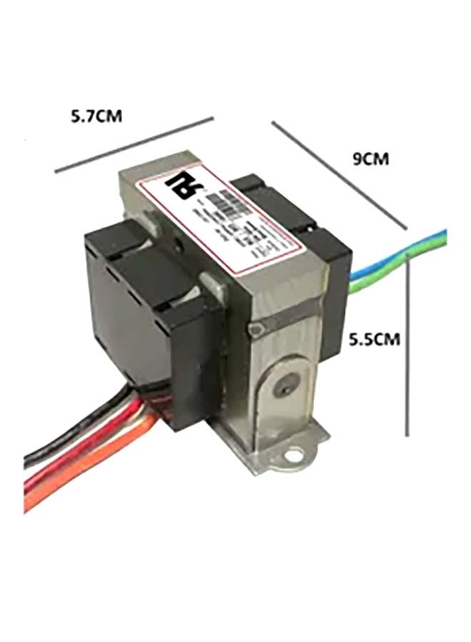 عام محول ثيرموستات ودراجة جرس الباب أسود 9 x 7 x 5سم - Image 2