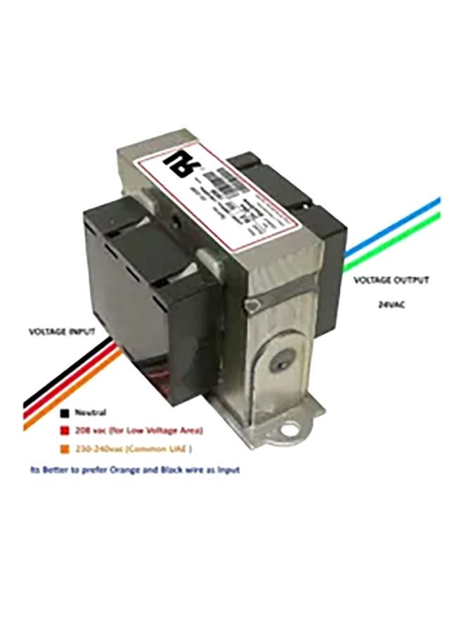 عام محول ثيرموستات ودراجة جرس الباب أسود 9 x 7 x 5سم - Image 3