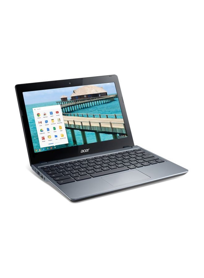 Intel - Refurbished - Chromebook C720 Laptop With 11.6-Inch Display,Celeron Processor/2GB RAM/16GB SSD/Intel HD Graphics English Granite Grey - Image 1