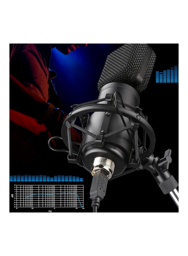 Arabest USB Condenser Cantilever Stand And Microphone Set Black  - Image 5