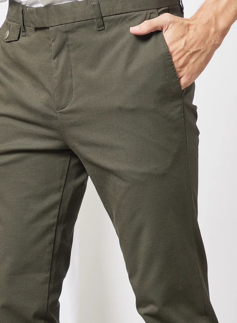 Ted Baker Slim Fit Chino Pants Khaki