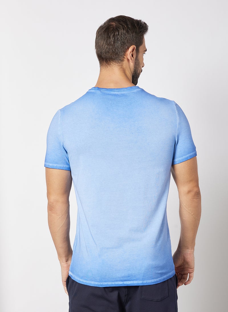GUESS - Logo T-Shirt Blue - Image 1