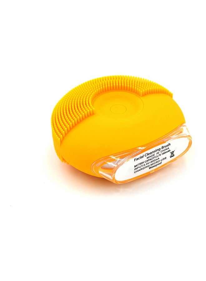 Facial Cleansing Brush Yellow - Image 3