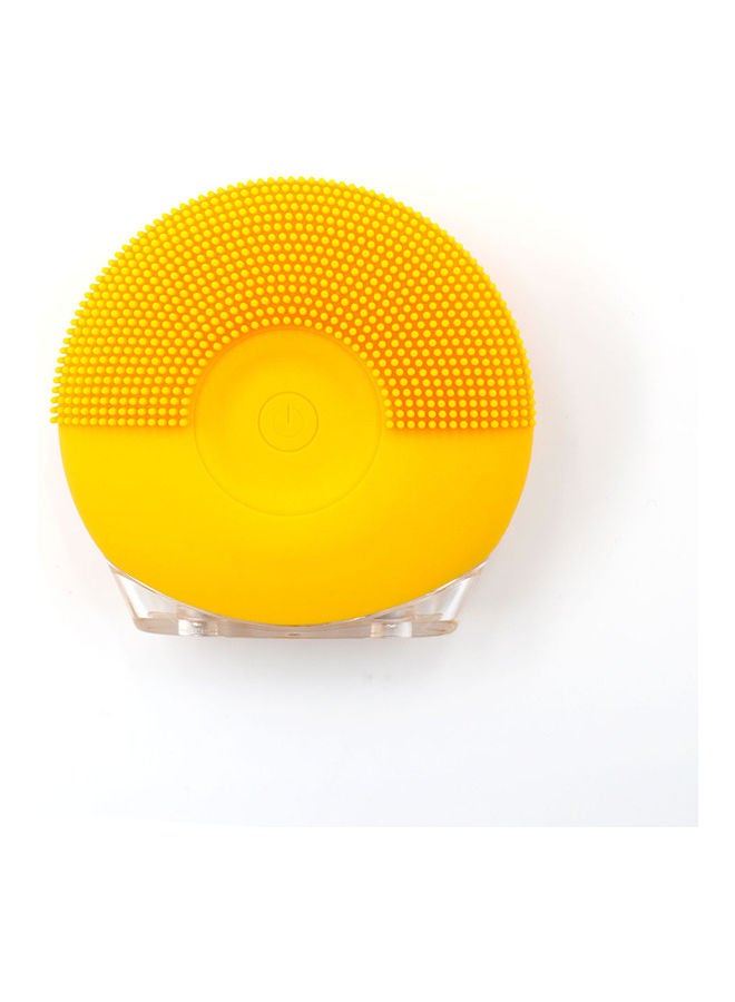 Facial Cleansing Brush Yellow - Image 4